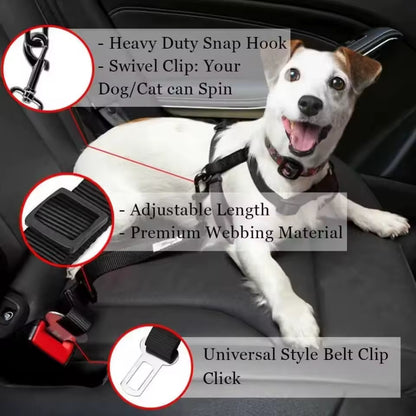 Adjustable Pet Car Seatbelt